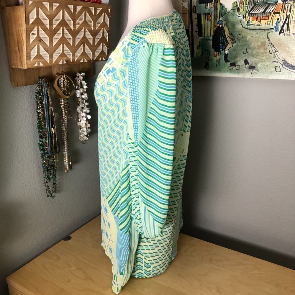 Banana Republic Patchwork Blouse - image 4